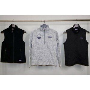 Patagonia Synchilla Better Sweater Lot of 3 Men’s Size Small S Zip Up Jacket